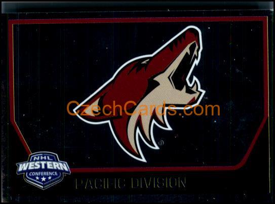 Logo Arizona Coyotes 2017/18 Panini NHL sticker foil #248