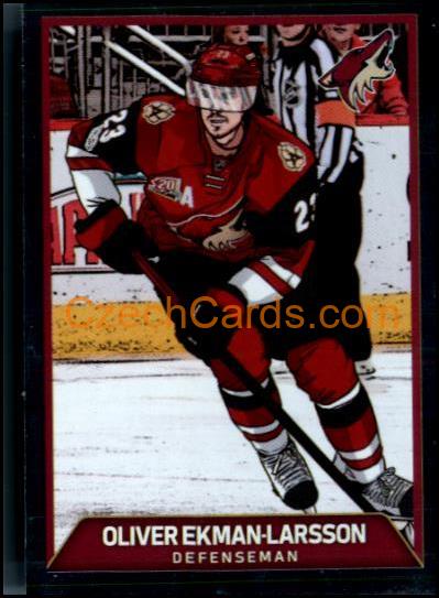 Oliver Ekman-Larsson 2017/18 Panini NHL sticker foil #249