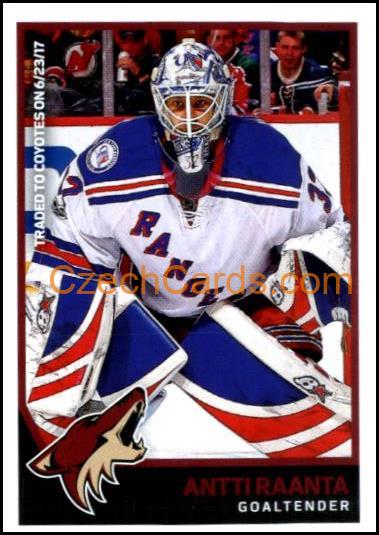 Antti Raanta 2017/18 Panini NHL sticker #254