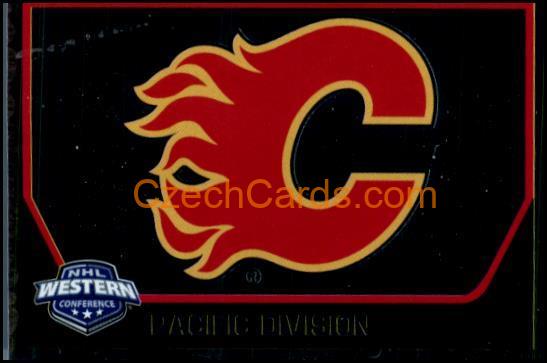 Logo Calgary Flames 2017/18 Panini NHL sticker foil #262