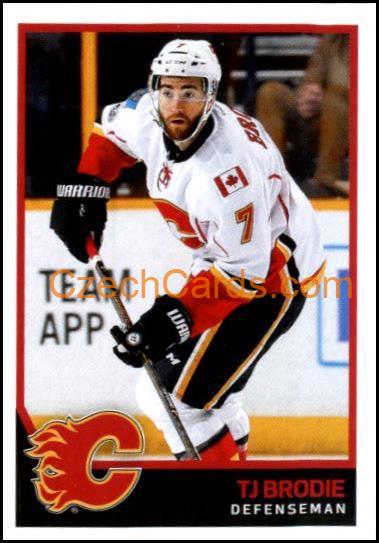 TJ Brodie 2017/18 Panini NHL sticker #268
