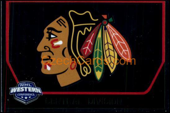 Logo Chicago Blackhawks 2017/18 Panini NHL sticker foil #276