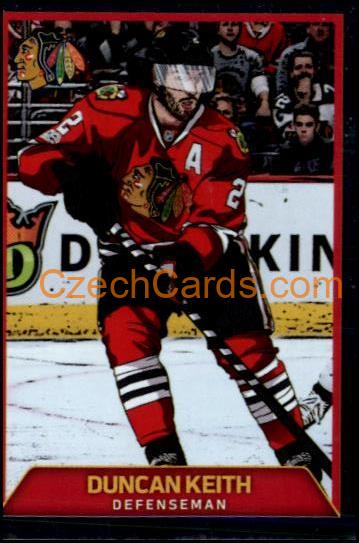 Duncan Keith 2017/18 Panini NHL sticker foil #277