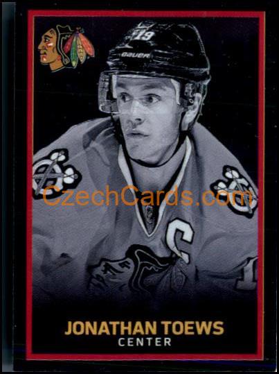 Jonathan Toews 2017/18 Panini NHL sticker foil #278