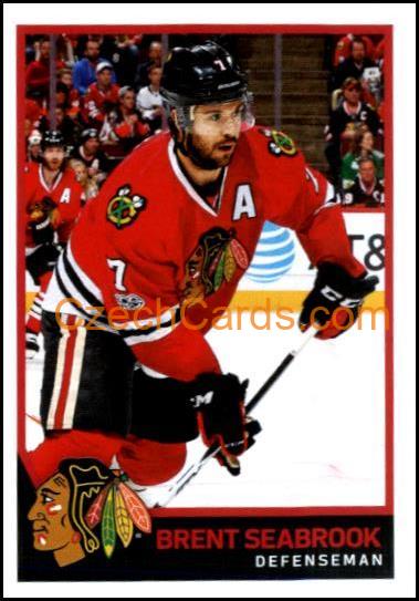 Brent Seabrook 2017/18 Panini NHL sticker #283