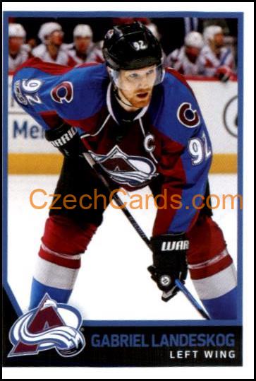 Gabriel Landeskog 2017/18 Panini NHL sticker #301