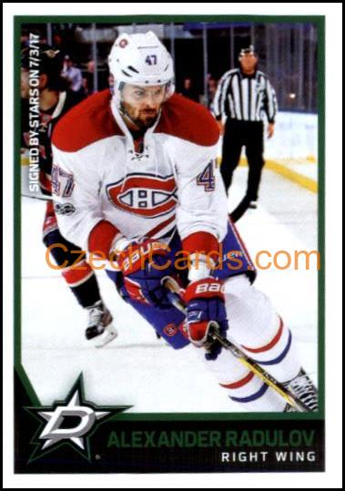 Alexander Radulov 2017/18 Panini NHL sticker #311