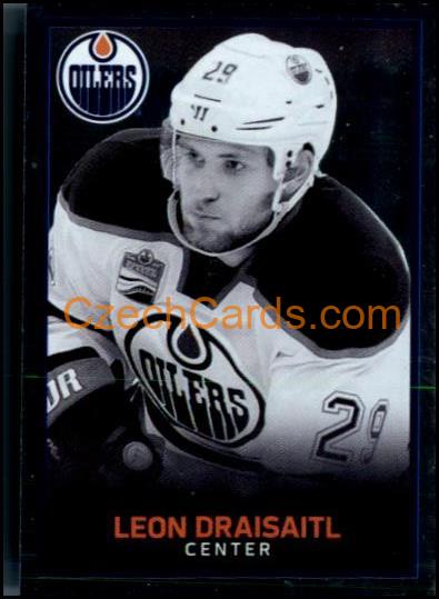 Leon Draisaitl 2017/18 Panini NHL sticker foil #320