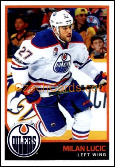 Milan Lucic 2017/18 Panini NHL sticker #329
