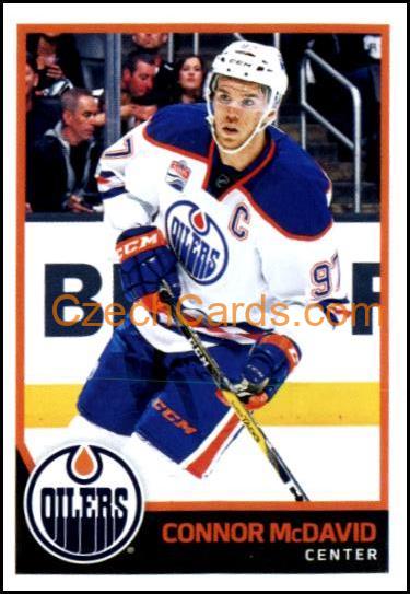 Connor McDavid 2017/18 Panini NHL sticker #330