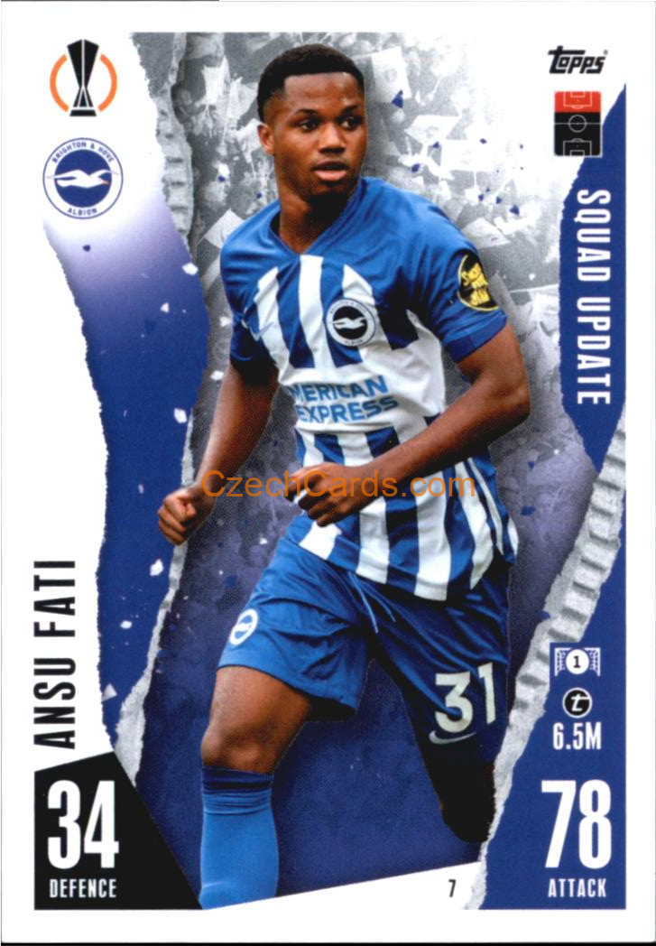 Ansu Fati 2023/24 Topps Match Attax Extra #7