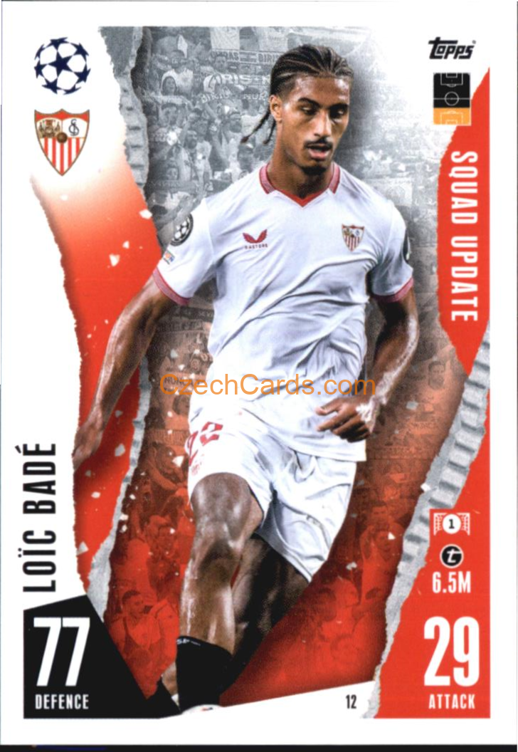 Loic Badé 2023/24 Topps Match Attax Extra #12
