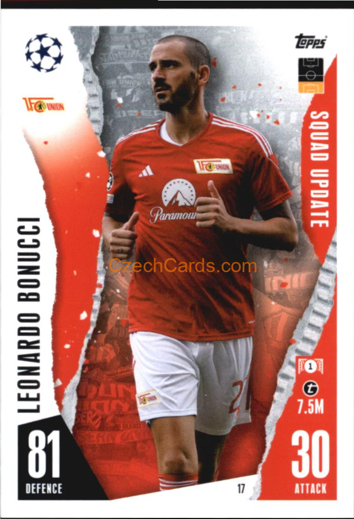 Leonardo Bonucci 2023/24 Topps Match Attax Extra #17