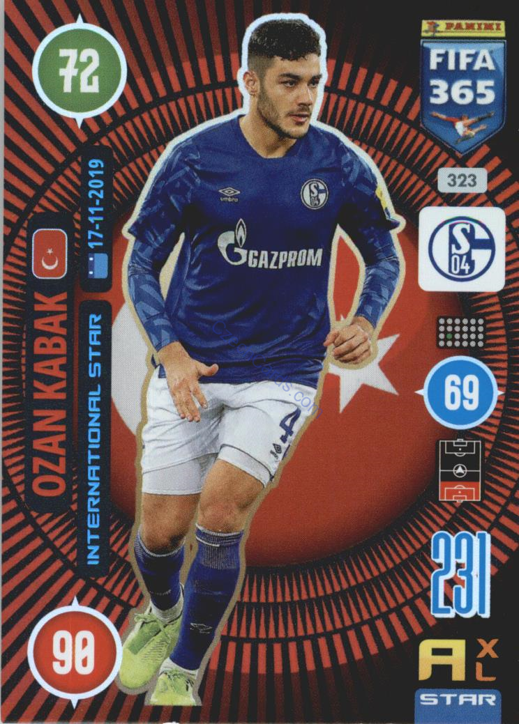Ozan Kabak 2021 FIFA 365 Adrenalyn International Star #323
