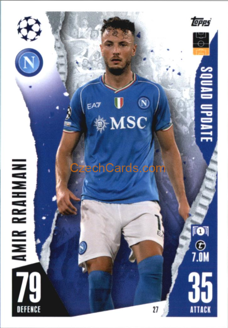 Amir Rrahmani 2023/24 Topps Match Attax Extra #27