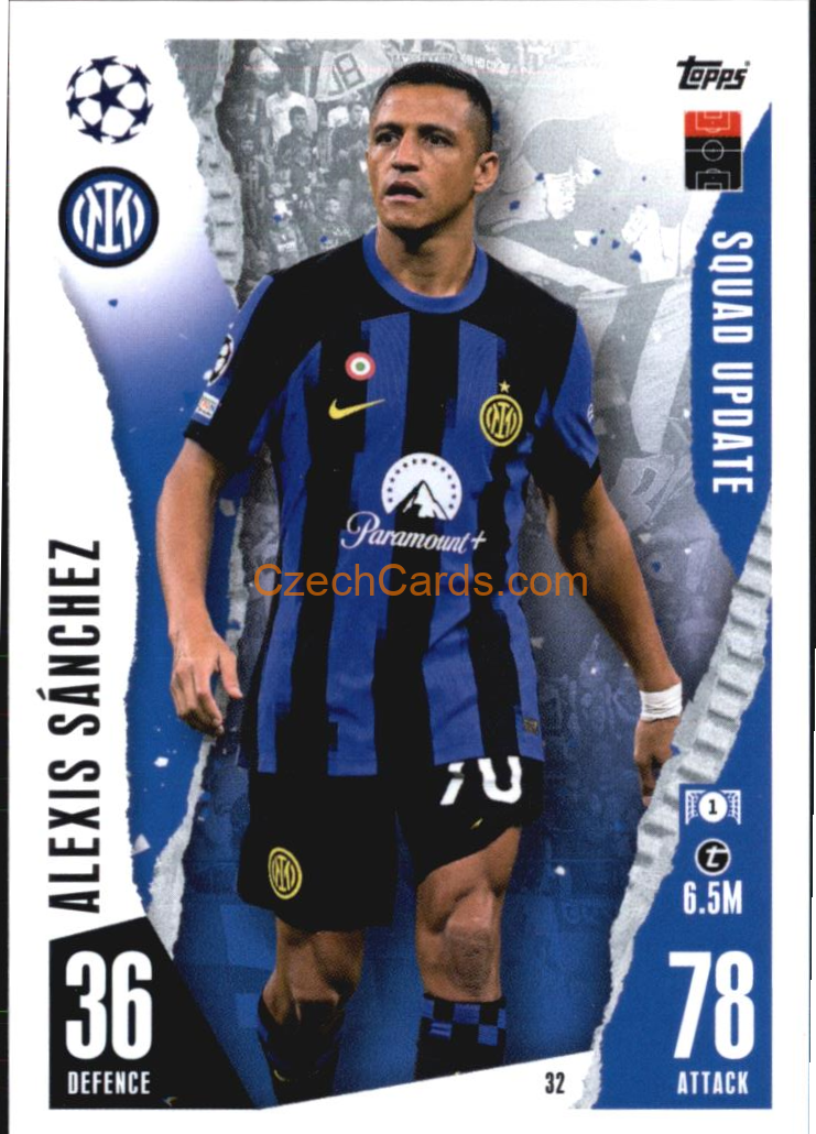 Alexis Sánchez 2023/24 Topps Match Attax Extra #32