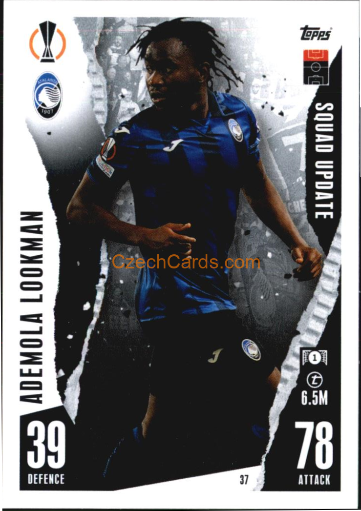 Ademola Lookman 2023/24 Topps Match Attax Extra #37