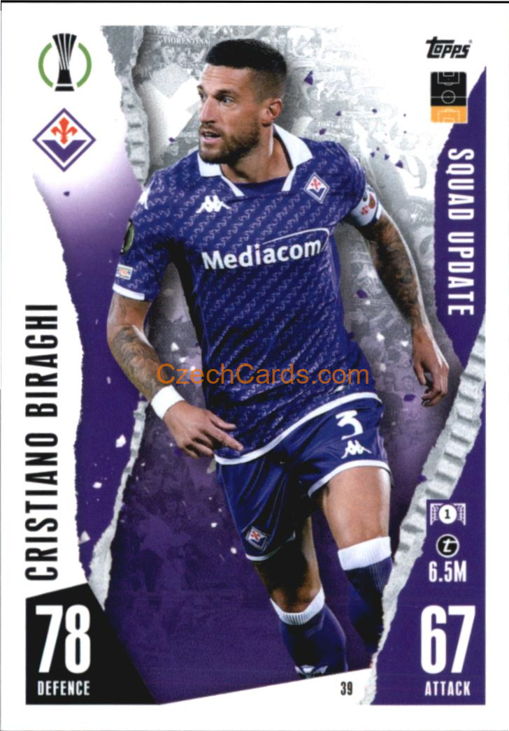 Cristiano Biraghi 2023/24 Topps Match Attax Extra #39
