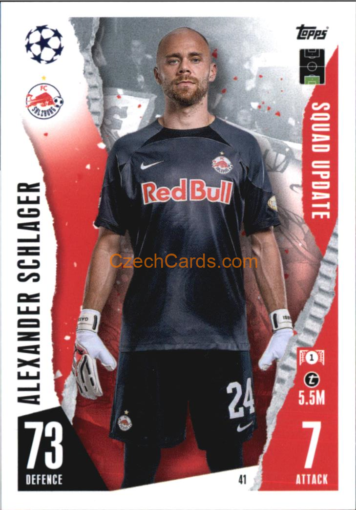 Alexander Schlager 2023/24 Topps Match Attax Extra #41