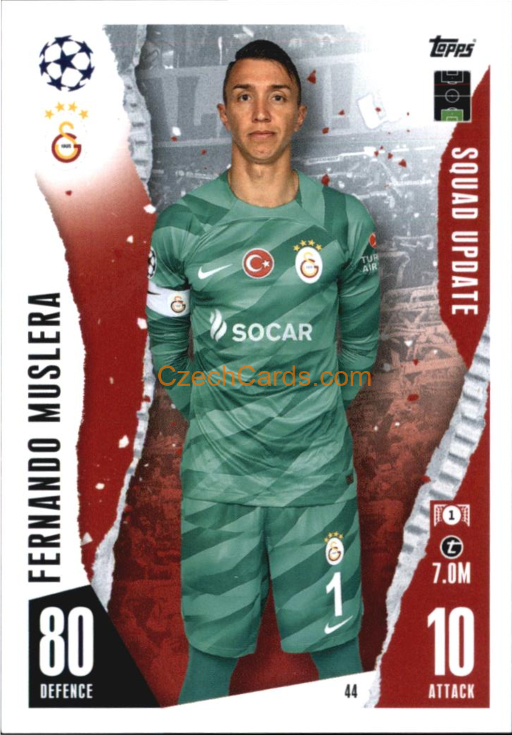 Fernando Muslera 2023/24 Topps Match Attax Extra #44