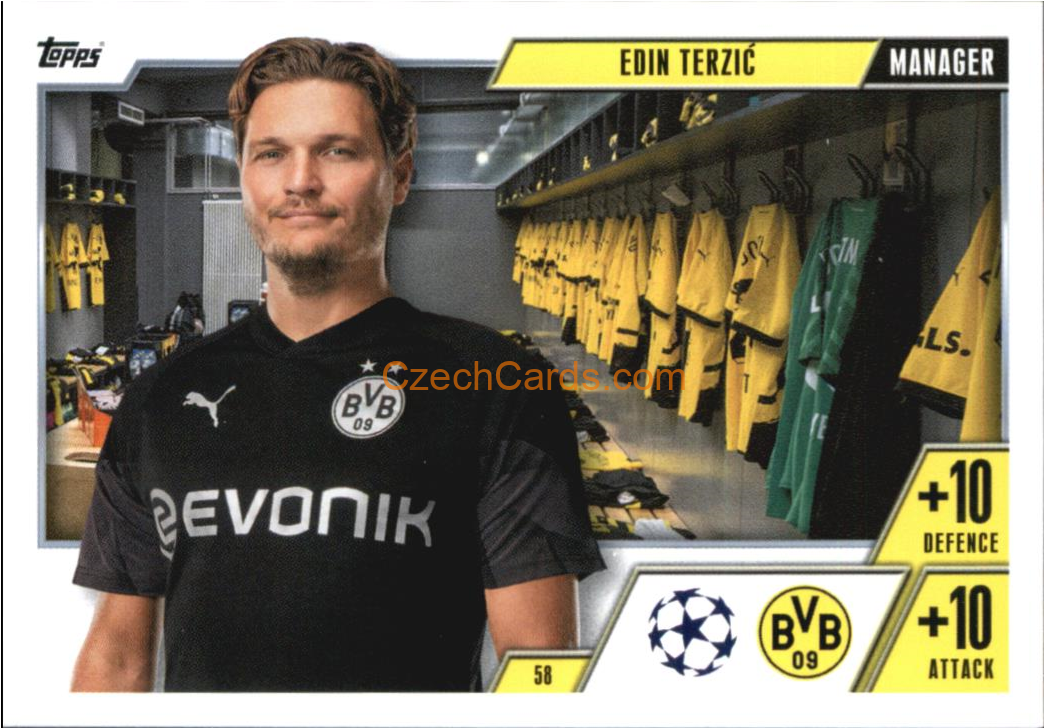 Edin Terzić 2023/24 Topps Match Attax Extra #58