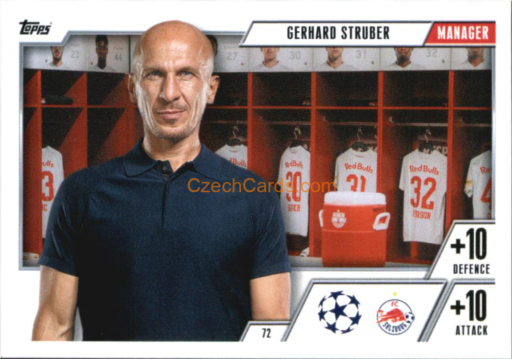 Gerhard Struger 2023/24 Topps Match Attax Extra #72