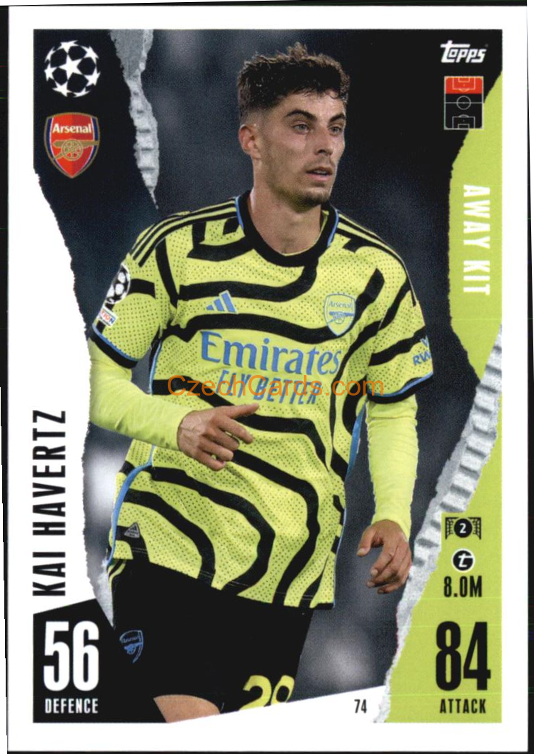 Kai Havertz 2023/24 Topps Match Attax Extra #74