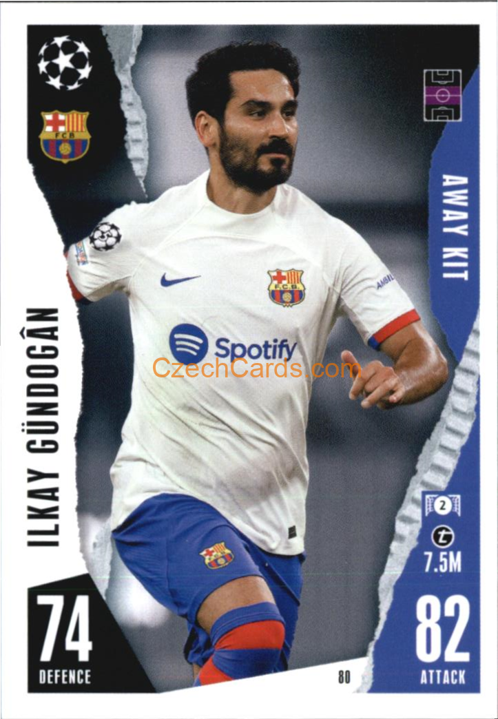 Ilkay Gündoğan 2023/24 Topps Match Attax Extra #80