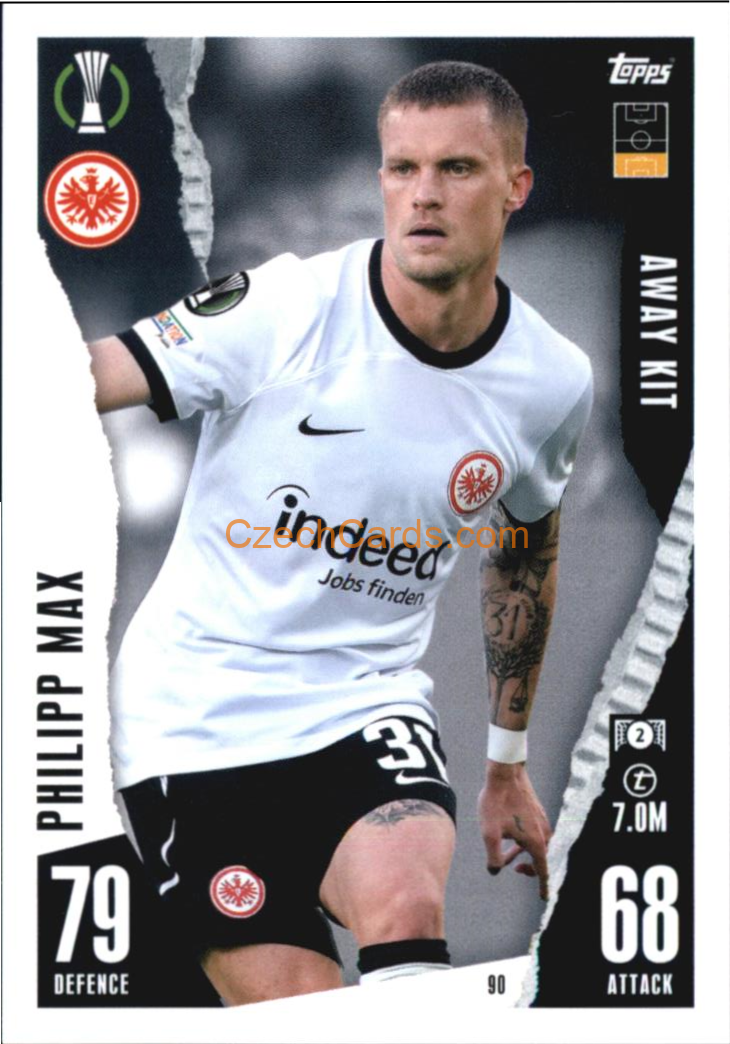 Philipp Max 2023/24 Topps Match Attax Extra #90