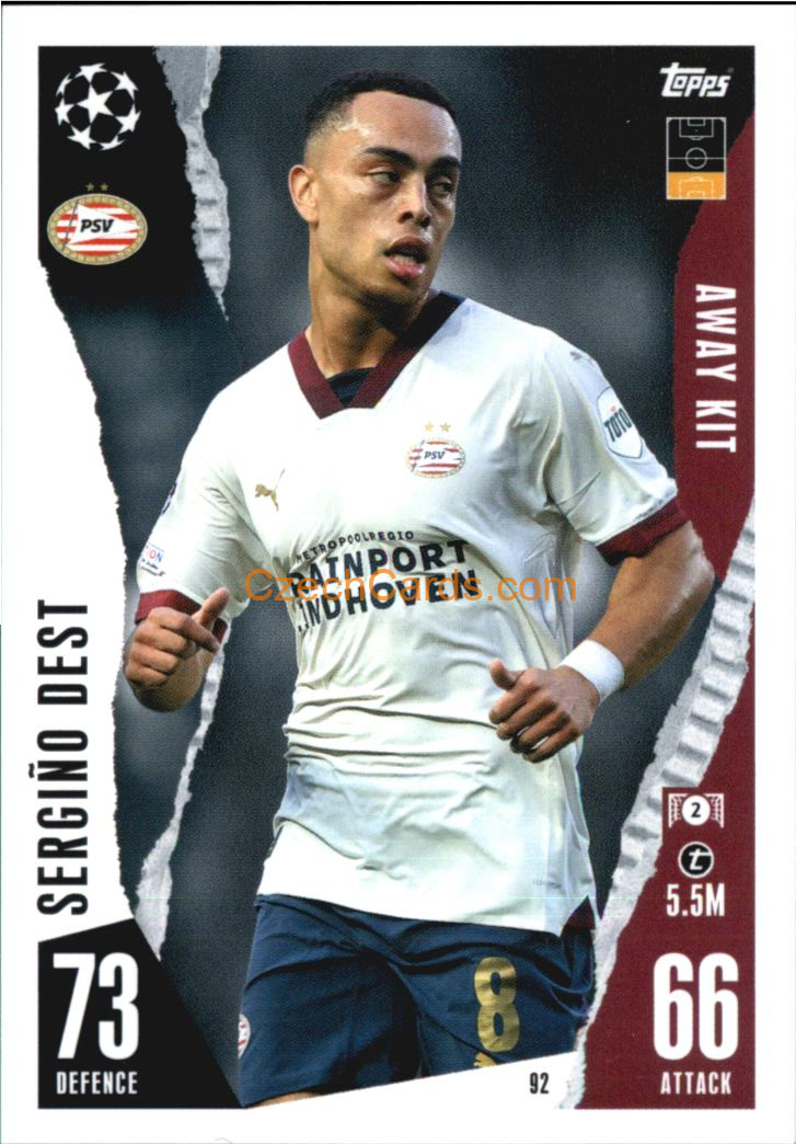Sergiño Dest 2023/24 Topps Match Attax Extra #92