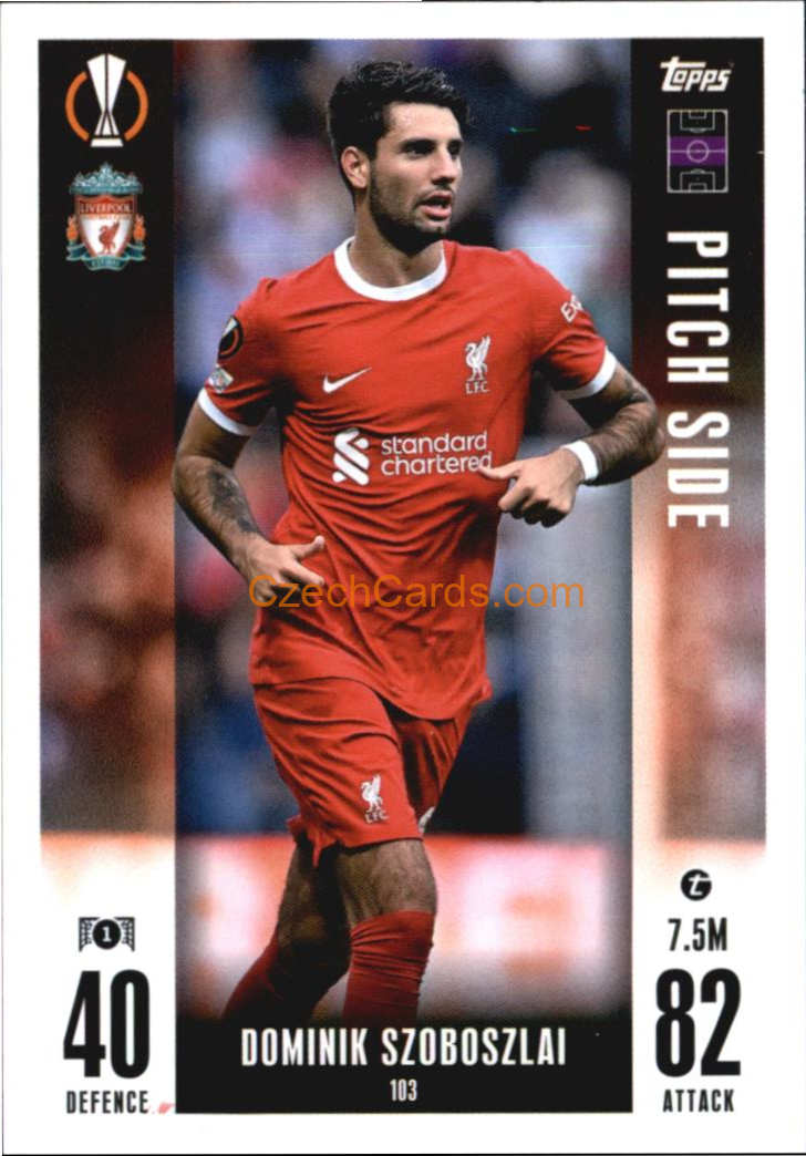 Dominik Szoboszlai 2023/24 Topps Match Attax Extra #103