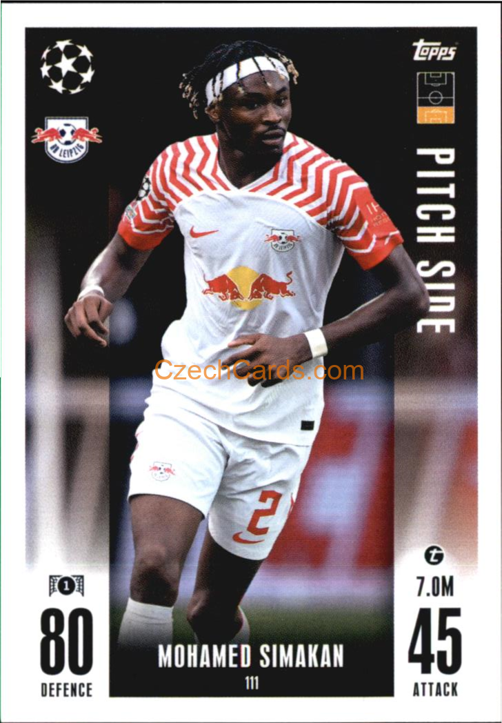 Mohamed Simakan 2023/24 Topps Match Attax Extra #111