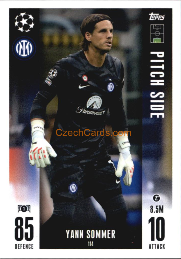 Yann Sommer 2023/24 Topps Match Attax Extra #114