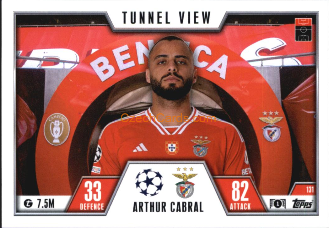 Arthur Cabral 2023/24 Topps Match Attax Extra #131