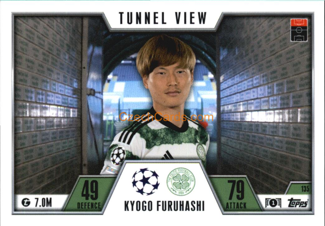 Kyogo Furuhashi 2023/24 Topps Match Attax Extra #135