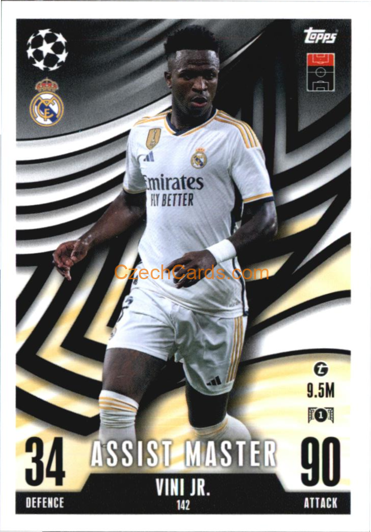 Vini Jr. 2023/24 Topps Match Attax Extra #142