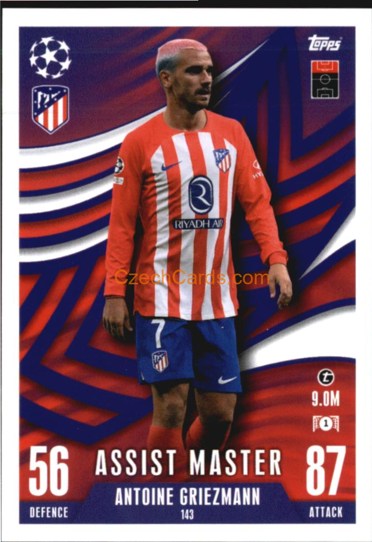 Antoine Griezmann 2023/24 Topps Match Attax Extra #143