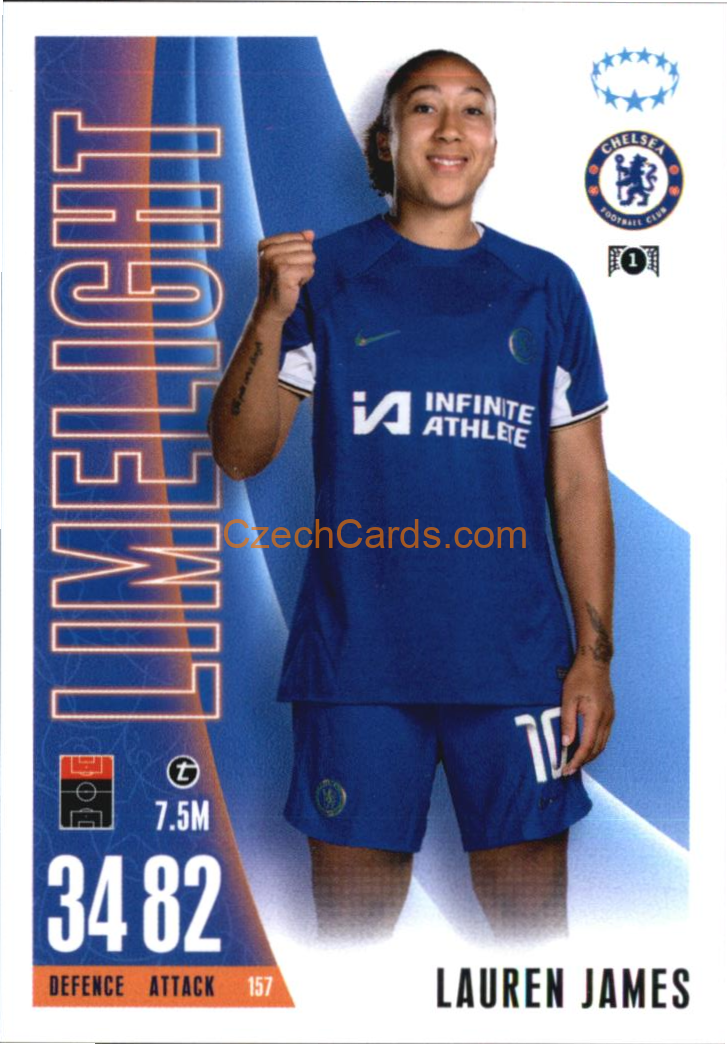 Lauren James 2023/24 Topps Match Attax Extra #157