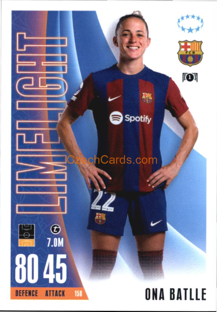 Ona Battle 2023/24 Topps Match Attax Extra #158