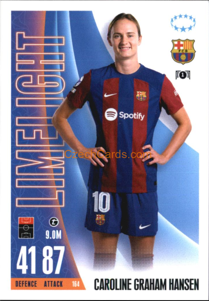 Caroline Graham Hansen 2023/24 Topps Match Attax Extra #164