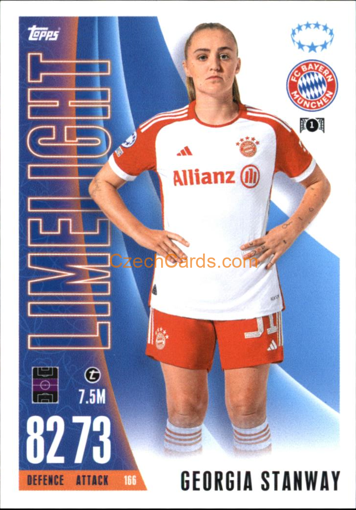 Georgia Stanway 2023/24 Topps Match Attax Extra #166