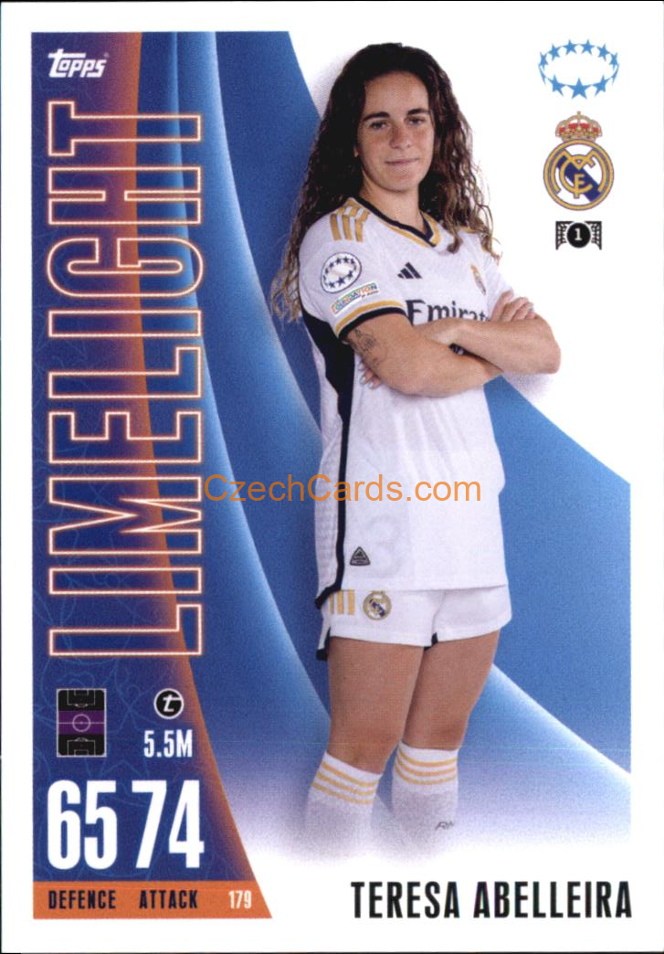 Teresa Abelleira 2023/24 Topps Match Attax Extra #179