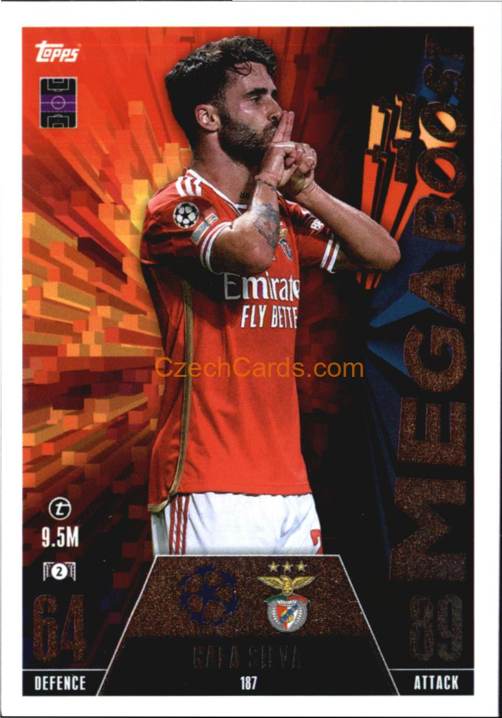Rafa Silva 2023/24 Topps Match Attax Extra Mega Boost #187