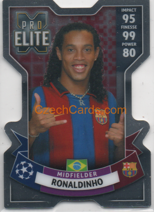 Ronaldinho 2023/24 Topps Match Attax Extra Chrome X Pro Elite  #265