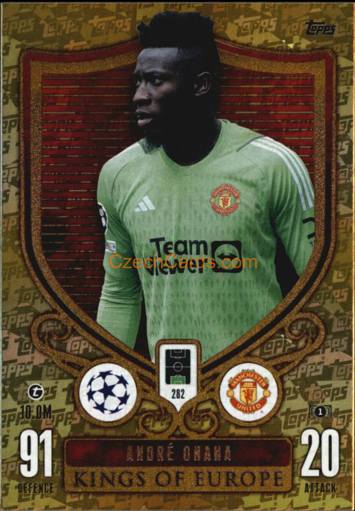 André Onana 2023/24 Topps Match Attax Extra Kings of Europe #282