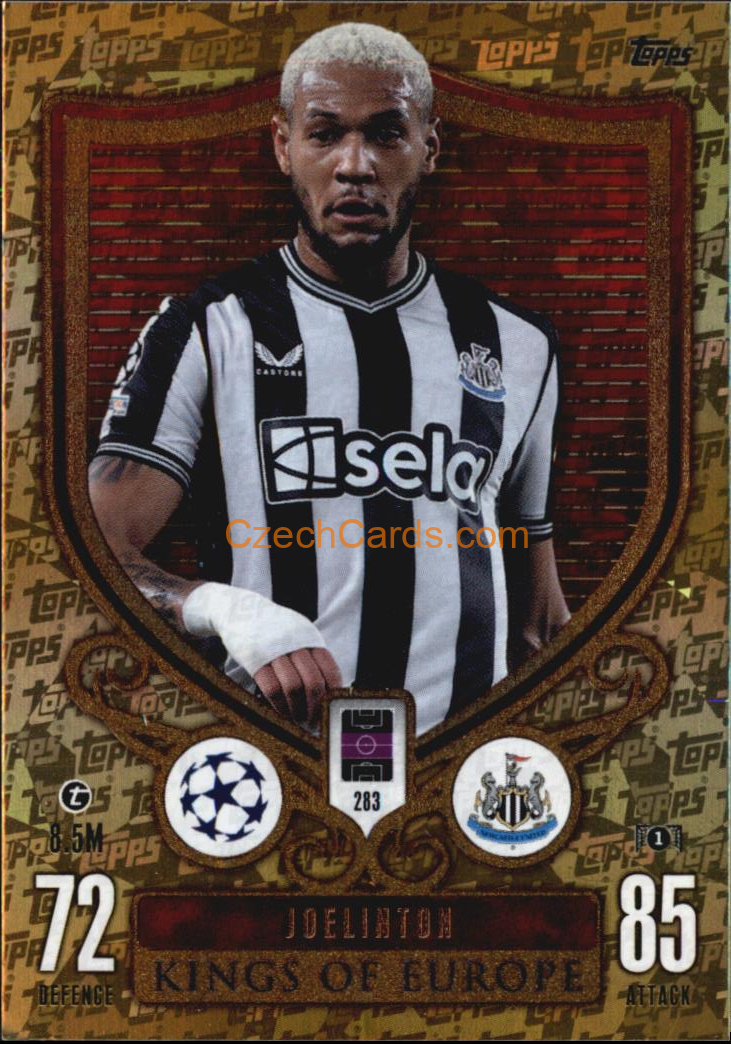 Joelinton 2023/24 Topps Match Attax Extra Kings of Europe #283