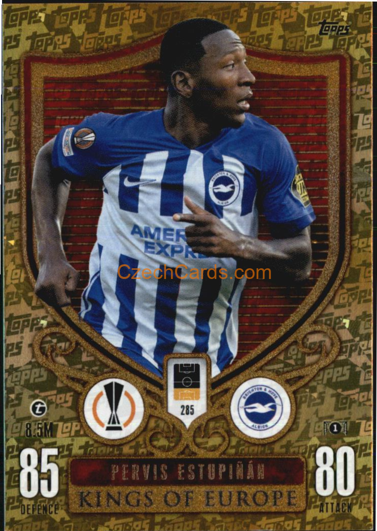 Pervis Estupiñán 2023/24 Topps Match Attax Extra Kings of Europe #285