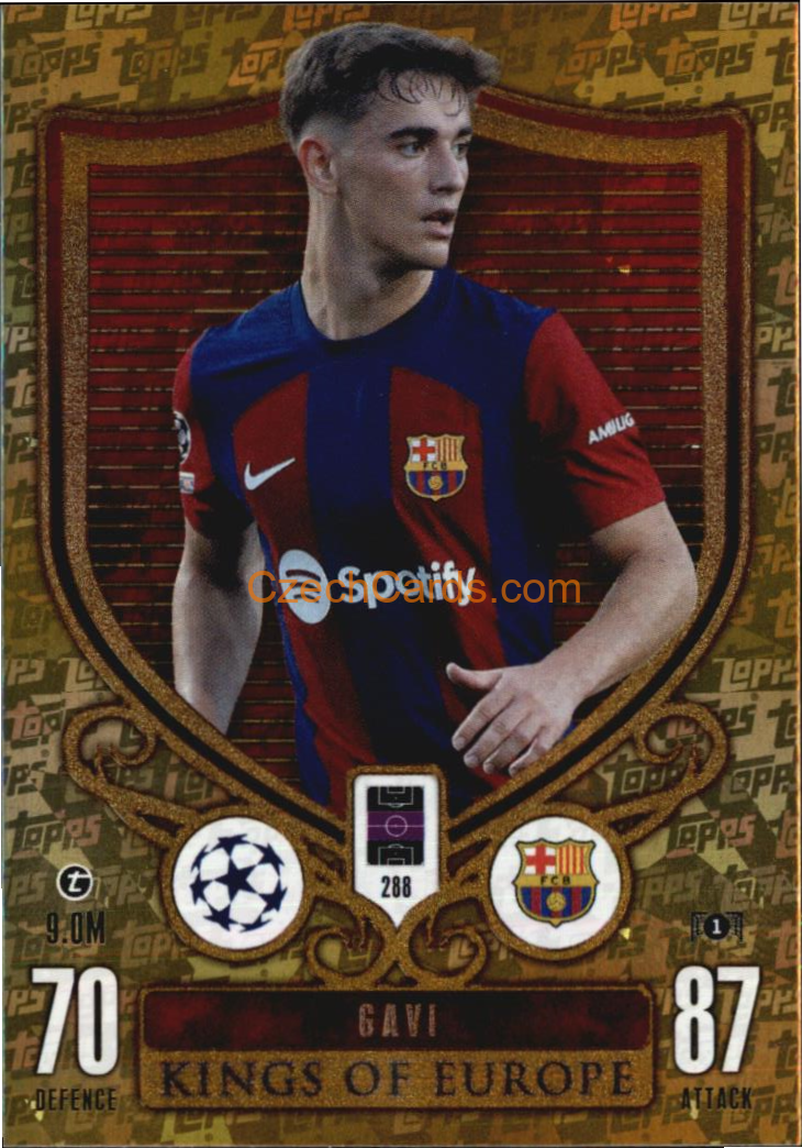Gavi 2023/24 Topps Match Attax Extra Kings of Europe #288