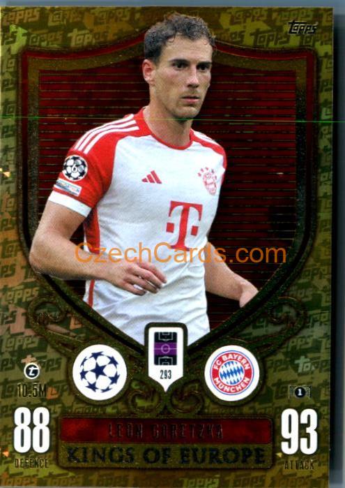 Leon Goretzka 2023/24 Topps Match Attax Extra Kings of Europe #293