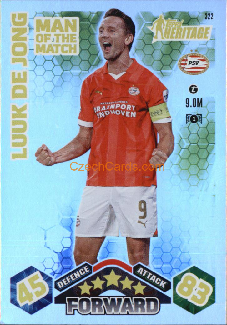 Luuk de Jong 2023/24 Topps Match Attax Extra Heritage #322